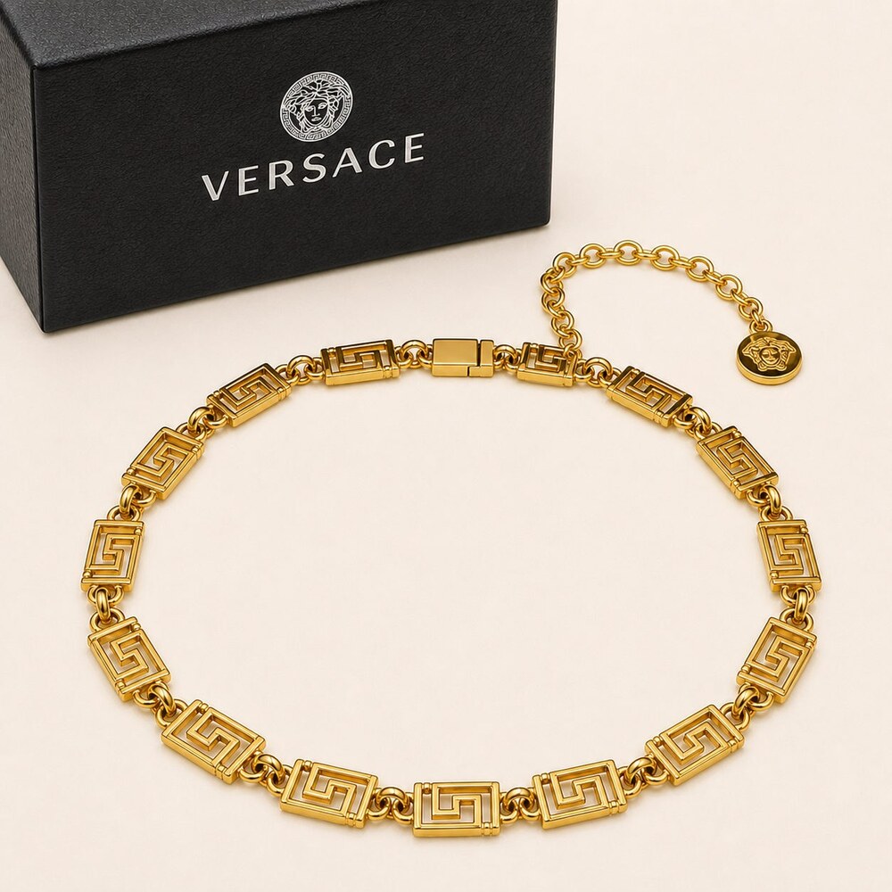 Versace Bold Statement Necklace Style 2 | New with Box